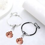Embrace Eternal Connection – Custom Photo Projection Bracelets for Couples – A Timeless Token of Love - Image 7