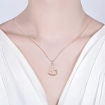 Carry Her Love Close – Birthstone Heart Necklace for Mom's Endless Embrace - Image 4