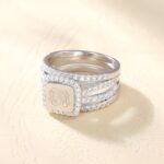 Embrace Your Story – Stackable Monogram Ring Set – A Timeless Treasure for Her - Image 2