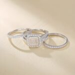 Embrace Your Story – Stackable Monogram Ring Set – A Timeless Treasure for Her - Image 3