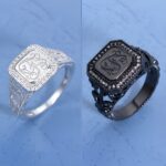 Personalized monogram ring gift for cherished moments