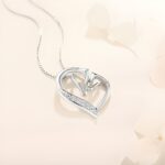 Embrace the Unbreakable Bond – Sterling Silver Mother and Baby Horse Necklace – For Cherished Mothers - Image 3
