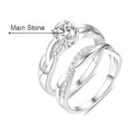 Embrace Endless Devotion – Infinity Love Promise Ring Set – For Cherished Moments Together - Image 2