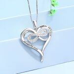 Embrace Eternal Love – Infinity Heart Necklace – A Cherished Token for Your Beloved - Image 2