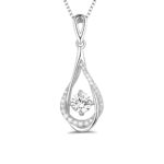 Personalized birthstone necklace gift for loved ones