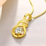 Embrace Eternal Love – Infinity Birthstone Necklace – A Cherished Keepsake for Her Special Moments - Image 3