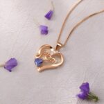 Carry Her Love Close – Rose Gold Heart Necklace with Birthstone – A Timeless Treasure for Mom - Image 3