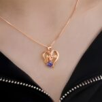 Carry Her Love Close – Rose Gold Heart Necklace with Birthstone – A Timeless Treasure for Mom - Image 4