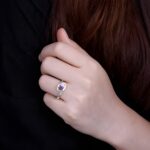 Embrace Eternal Bonds – Two Heart Birthstone Promise Ring – A Cherished Gift for Her - Image 4