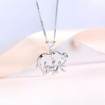 Embrace a Mother's Love – Birthstone Elephant Necklace – A Cherished Keepsake for Mom - Image 4