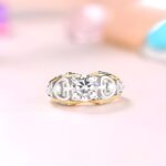 Embrace Blessings and Beauty – Angel Wing Gemstone Ring – For Her Cherished Moments - Image 3