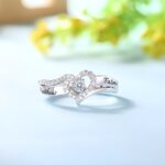 Embrace Your Heart’s Story – Engraved Sterling Silver CZ Ring – A Timeless Treasure for Loved Ones - Image 3