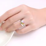 Embrace Family Bonds – Sterling Silver Birthstone Ring – A Cherished Gift for Mom or Grandma - Image 6