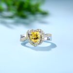 Embrace Everlasting Love – Heart-Shaped Birthstone Garland Ring – A Cherished Treasure for Her - Image 3