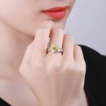 Embrace Everlasting Love – Heart-Shaped Birthstone Garland Ring – A Cherished Treasure for Her - Image 5