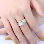 Celebrate Your Circle of Four – Handcrafted Sterling Silver Gemstone Ring – For Cherished Loved Ones - Image 4