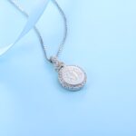 Embrace Your Story – Sparkling Monogram Necklace in Sterling Silver – A Timeless Treasure for Loved Ones - Image 2