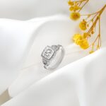 Embrace Eternal Elegance – Engraved Monogram Ring for Her Most Cherished Moments - Image 10