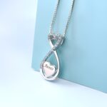 Embrace Endless Love – Engraved Infinity Heart Necklace – A Timeless Treasure for Loved Ones - Image 3