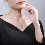 Embrace Your Bond – Double Heart Necklace with Names & Birthstones – A Cherished Keepsake for Loved Ones - Image 9