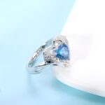 Embrace Eternal Protection – Angel Wings Birthstone Ring – A Cherished Token for Her - Image 2