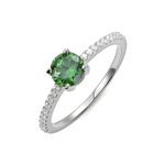 Personalized birthstone ring for meaningful connections