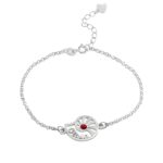 Embrace the Ocean’s Whisper – Name & Birthstone Conch Necklace and Bracelet Set – For Those Who Cherish the Sea’s Serenity - Image 3