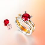 Embrace Your Unique Love Story – Detachable Couples Ring with Birthstone – A Symbol for Soulmates - Image 5