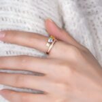 Embrace Your Love Story – Birthstone Heart Ring with Cupid’s Arrow – For Your Special Someone - Image 7