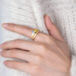 Embrace Your Love Story – Birthstone Heart Ring with Cupid’s Arrow – For Your Special Someone - Image 8