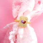 Together Always – Two Birthstone Sterling Silver Ring – For Your Beloved Partner - Image 5