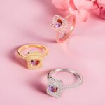 Together Always – Two Birthstone Sterling Silver Ring – For Your Beloved Partner - Image 6