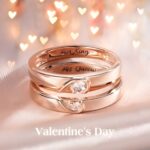 Embrace Eternal Love – Half Heart Couple Rings – A Symbol of Your Unique Bond - Image 4