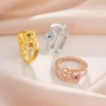 Embrace Eternal Love – Dual Hearts Interwoven Name Ring – A Timeless Promise for Your Beloved - Image 3