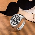 Honor His Legacy – Custom Engraved Signet Ring for Dad and Beloved Men - Image 5
