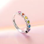 Embrace the Spectrum – Multistone Rainbow Ring – A Radiant Treasure for Every Soul - Image 5