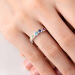 Embrace the Spectrum – Multistone Rainbow Ring – A Radiant Treasure for Every Soul - Image 8