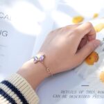 Embrace Transformation – Crystal Butterfly Bracelet with Initials – For Her Special Moments - Image 6