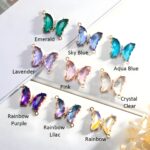Embrace Transformation – Crystal Butterfly Bracelet with Initials – For Her Special Moments - Image 10