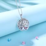 Embrace Your Family's Heartbeat – Birthstone Family Tree Necklace – A Cherished Keepsake for Mothers and Grandmothers - Image 3