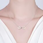 Heartbeat of Forever – Infinity Birthstone Necklace – A Timeless Embrace for Her - Image 3