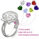 Embrace Your Roots – Family Tree Birthstone Ring – A Cherished Keepsake for Her - Image 2