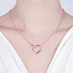 Embrace Eternal Sisterhood – Heart & Infinity Birthstone Necklace – A Timeless Treasure for Sisters - Image 3