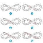 Embrace Eternal Bonds – Infinity Heart Birthstone Necklace – A Cherished Treasure for Mom or Grandma - Image 2