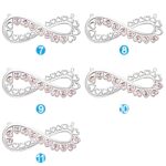 Embrace Eternal Bonds – Infinity Heart Birthstone Necklace – A Cherished Treasure for Mom or Grandma - Image 3