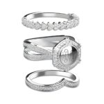Embrace Your Story – Sterling Silver Monogram Stackable Ring – A Timeless Treasure for Her - Image 2