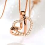 Embrace Eternal Love – Heart in Heart Necklace – For Your Cherished One - Image 2