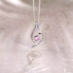 Embrace an Eternal Bond – Sterling Silver Mother & Daughter Birthstone Necklace – A Heartfelt Keepsake for Mom and Daughter - Image 5