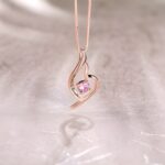 Embrace an Eternal Bond – Birthstone Mother & Daughter Necklace – A Heartfelt Celebration of Love - Image 2