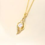 Embrace Eternal Sisterhood – Engraved Heart Pendant Necklace with Birthstone – A Timeless Treasure for Her - Image 6
